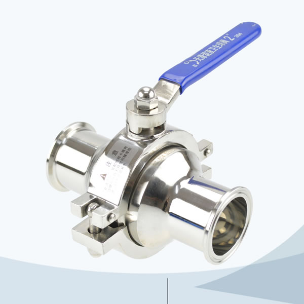 Stainless Steel Hygienic Grade Welded Manual Type Non Retention Ball Valve JoNeng valves Co., Ltd