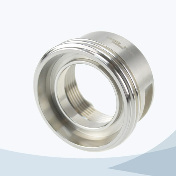 stainless steel food processing male adaptor