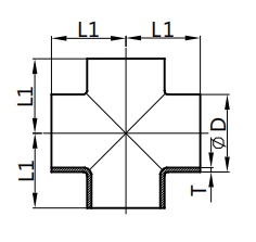 Welded Cross,IOS-9W