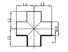 Long Welded Cross,SMS-9W/L9W