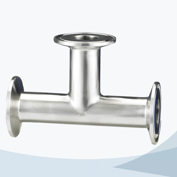 stainless steel TC end tee Manufacturer
