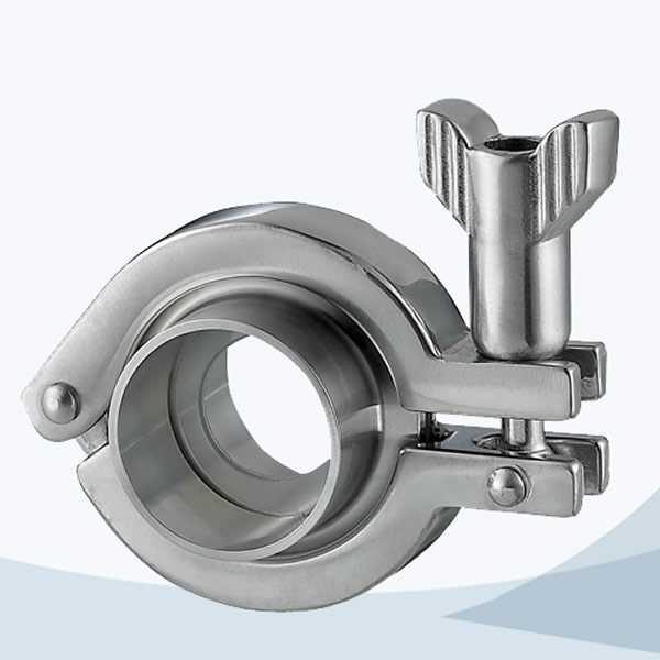 stainless steel hygienic grade complete triclover union