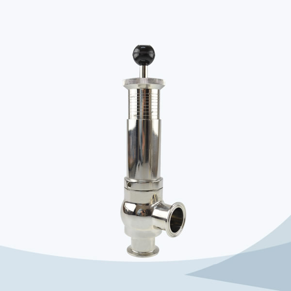 hygienic pressure safety valve