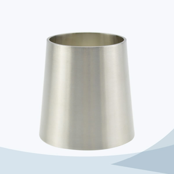 stainless steel hygienic grade 31W welded concentric reducer