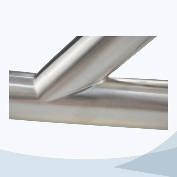 stainless steel lateral Y tee